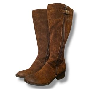 🤎BORN Brown Knee-High Boots